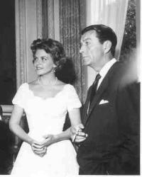 Nicole Maurey & Robert Taylor